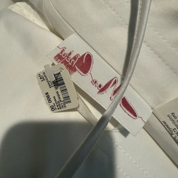 Vintage 2000 Two-Piece Mon Cheri Wedding Dress - Picture 4 of 7